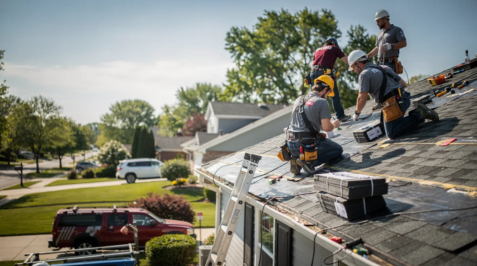 Roof Repair in Medora, IL around you